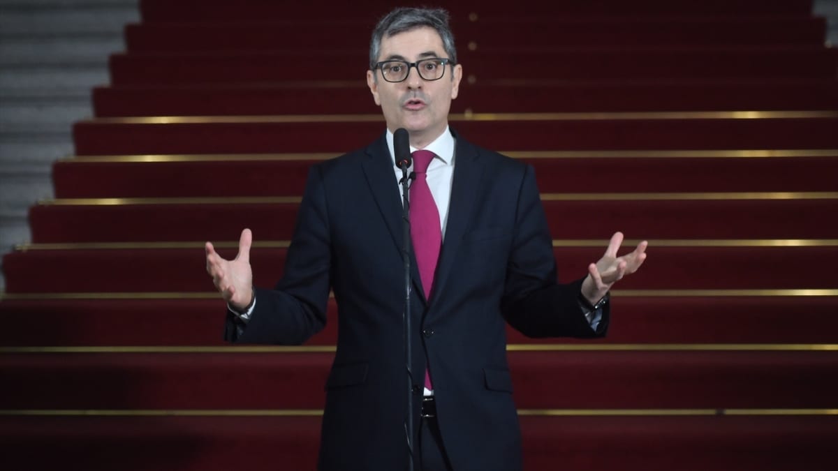 El ministro de la Presidencia, Justicia y Relaciones con las Cortes, Félix Bolaños.