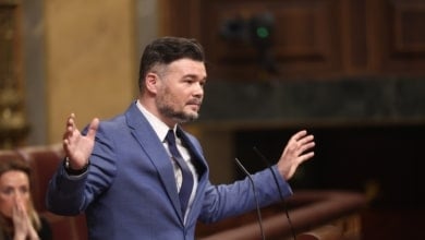 Rufián descarta acudir al acto de reedición de Sumar y recalca que su "casa" es ERC
