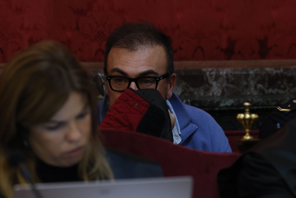 Koldo García, en la audiencia preliminar del Tribunal Supremo.