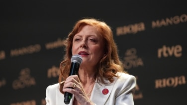 Susan Sarandon elogia a Pedro Sánchez por estar "en el lado correcto de la historia"