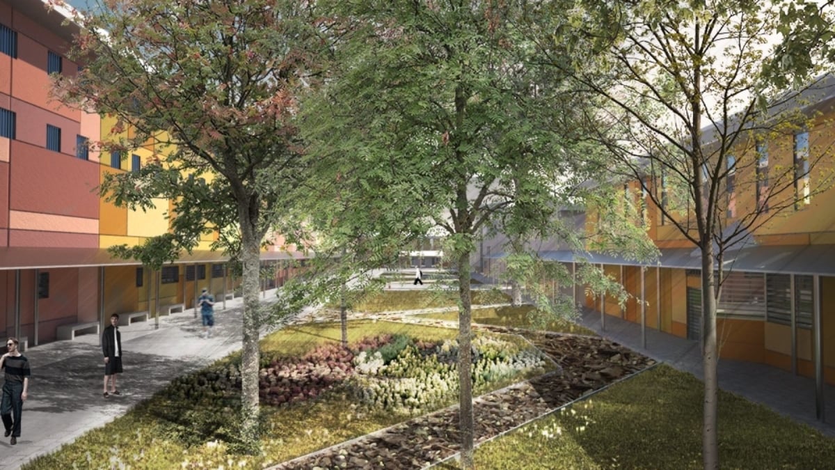 Celdas con ducha, piscina y frontón, así es la nueva cárcel que espera a los presos de ETA en San Sebastián