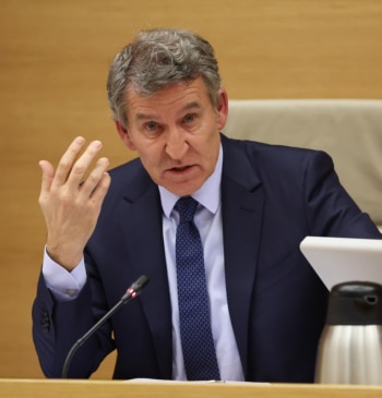 Agarrada entre Feijóo y Matute, de Bildu: "¿Cómo me puede hablar de [...]