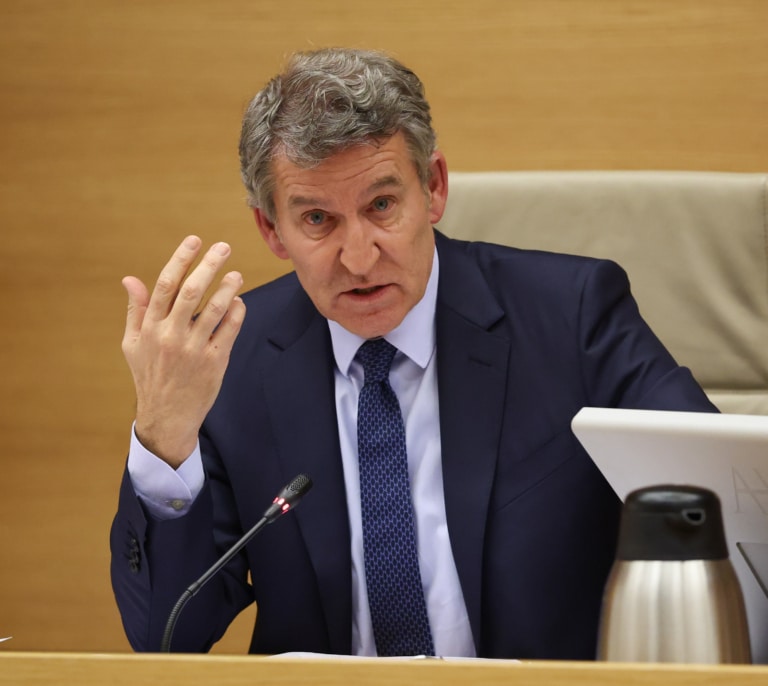 Agarrada entre Feijóo y Matute, de Bildu: "¿Cómo me puede hablar de cuerpos sin vida y de delitos?"