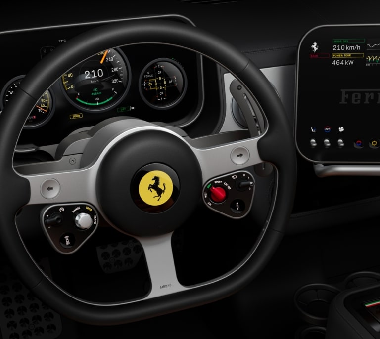 El Ferrari del futuro, entre el iPhone y la IA: así será el primer coche eléctrico salido de Maranello