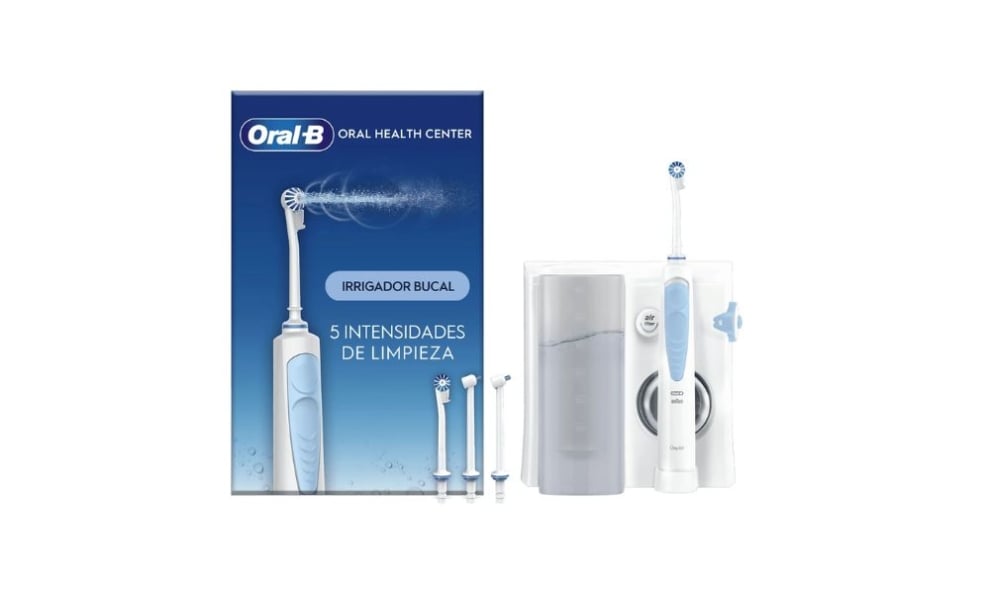 irrigador dental de Oral-B con tecnología Oxyjet