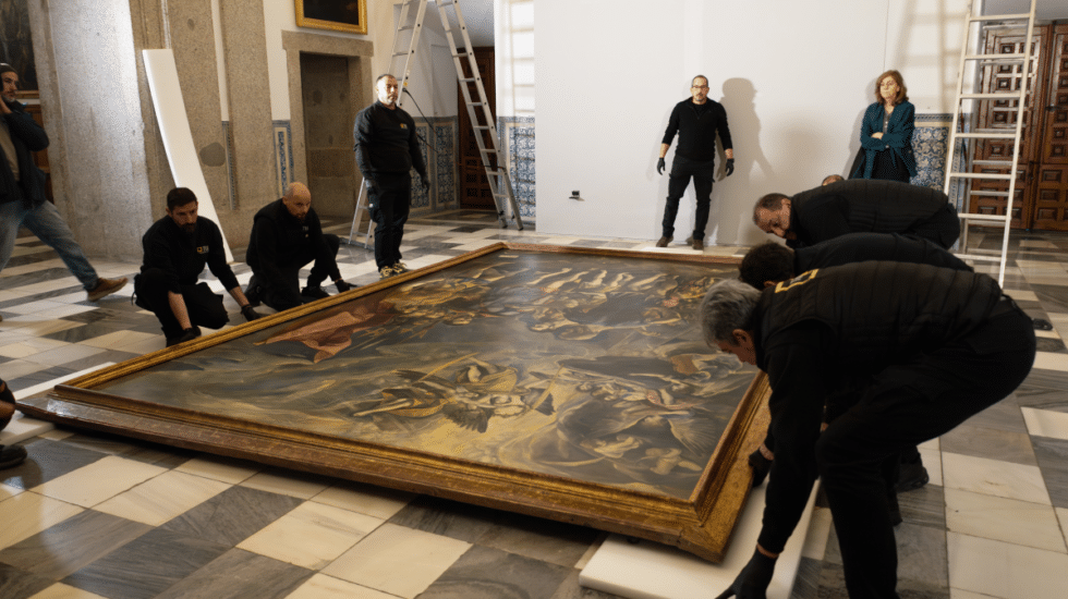La obra maestra de El Greco que no gustó a Felipe II pasa por 'chapa y pintura'
