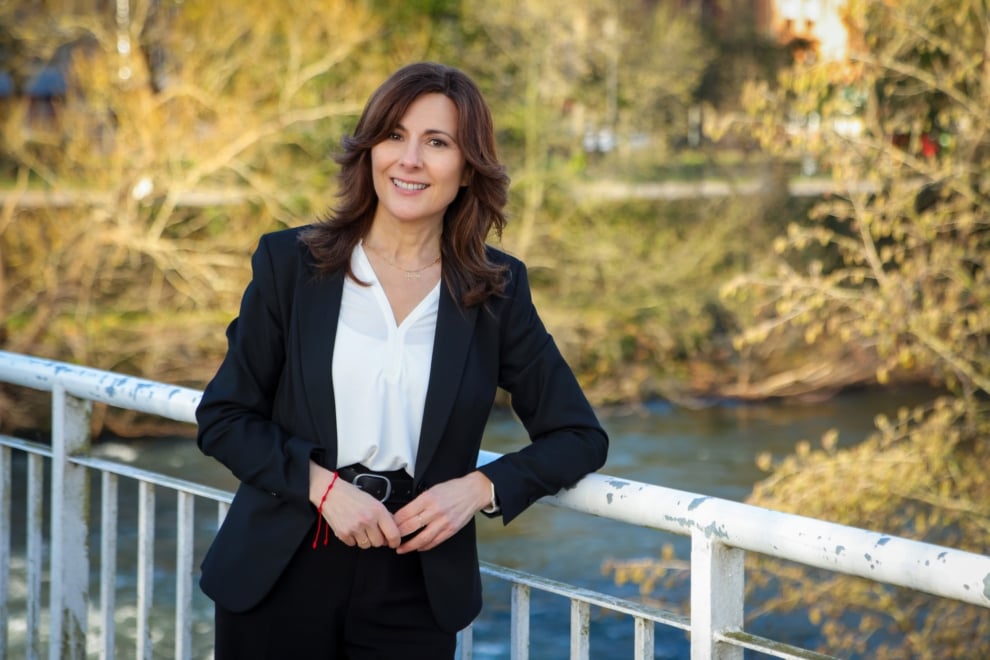 Mayte Uceda, en Oviedo.