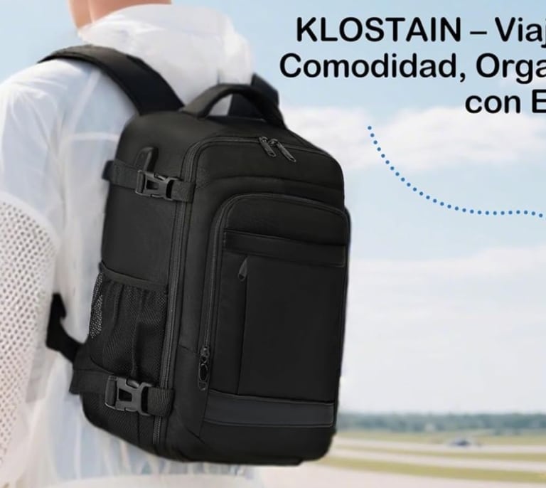 La mochila de cabina más funcional para viajar sin facturar