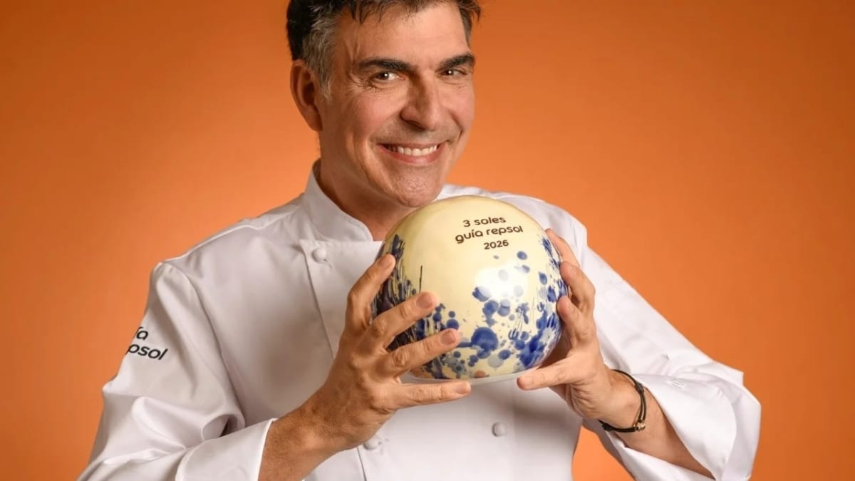 Ramón Freixa, reconocido con Tres Soles Repsol por su restaurante en Madrid