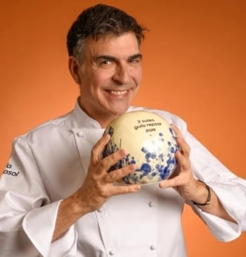 Ramón Freixa, reconocido con Tres Soles Repsol por su restaurante en Madrid
