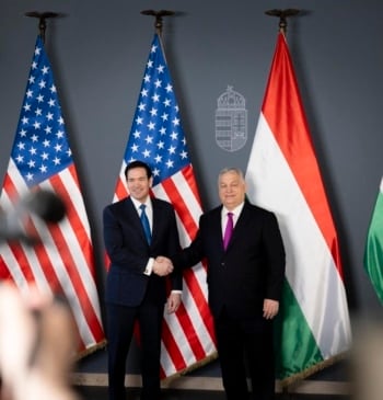 Rubio hace campaña en favor de Orbán en Budapest: "Trump está muy [...]