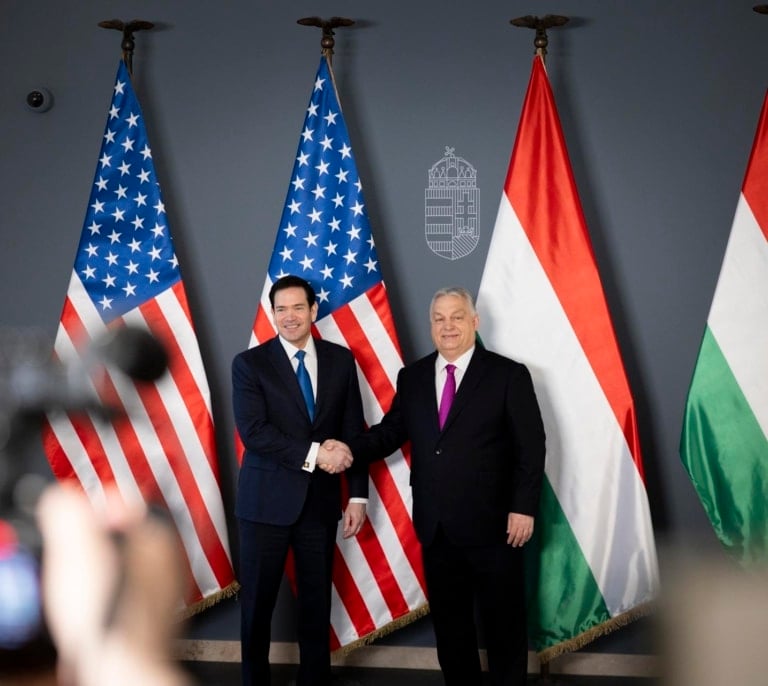 Rubio hace campaña en favor de Orbán en Budapest: "Trump está muy comprometido con tu éxito"