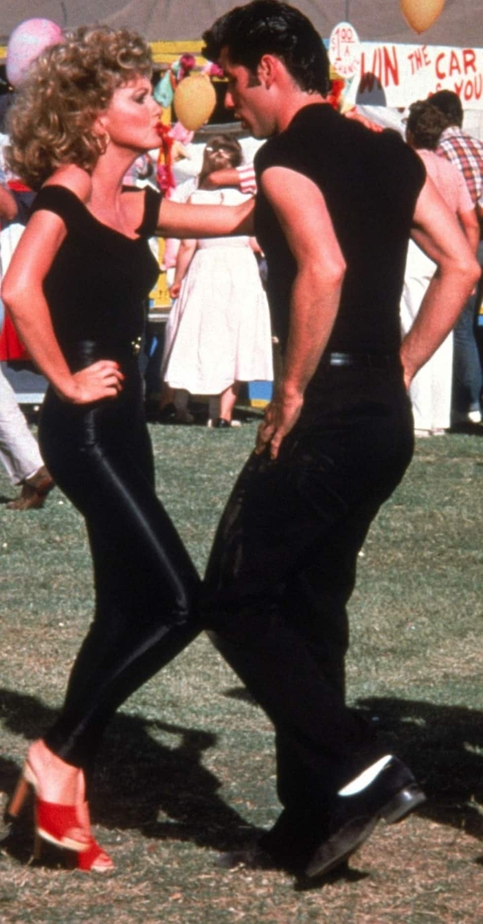 Sandy y Danny en 'Grease'