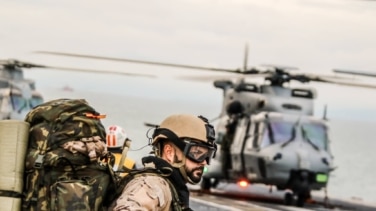 Buques, helicópteros y centenares de vehículos armados: así es el ejercicio más importante de la OTAN
