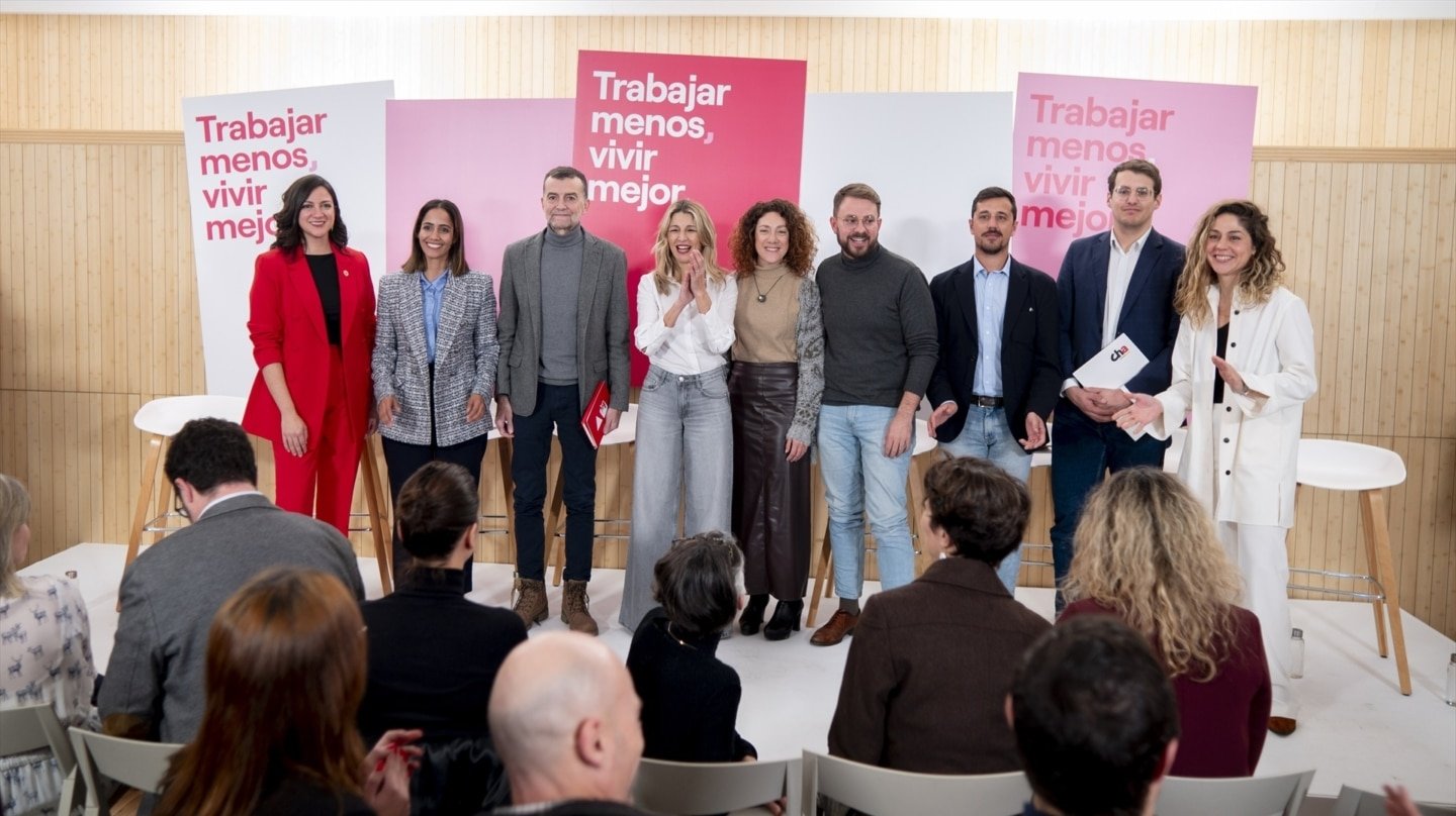 Sumar, Más Madrid, Comuns e IU sellarán su alianza electoral el 21 de febrero en el Círculo de Bellas Artes