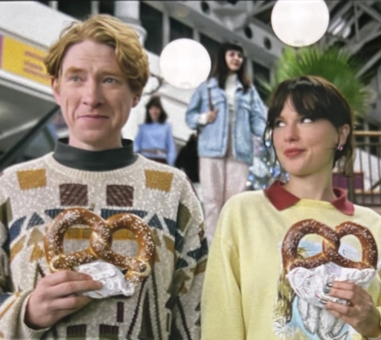 Todos los detalles sobre el nuevo videoclip de Taylor Swift: estética ochentera, cameos, romance y humor