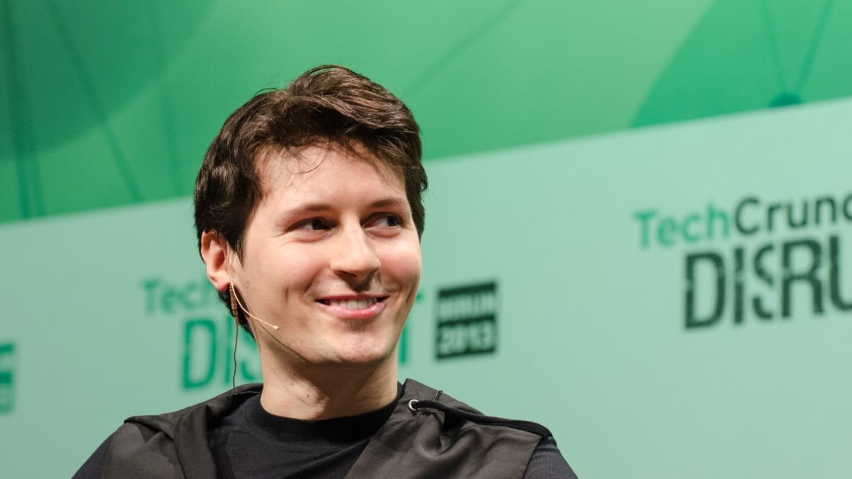 Imagen de Pavel Durov en el año 2013