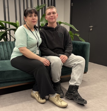 "Queremos echar raíces en Polonia porque no sabemos hasta cuándo habrá guerra [...]