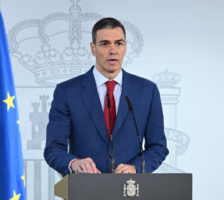 Sánchez replica a Trump: “La posición de España se resume en cuatro palabras: no a la guerra”