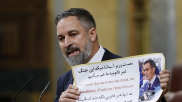 Abascal, a Sánchez: "Quiere la guerra de Irán o Ucrania y las utiliza para tapar sus corruptelas"