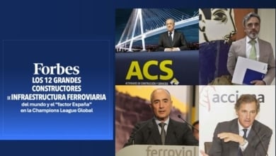 España se sube al podio ferroviario mundial: cuatro empresas entre los gigantes globales, según Forbes