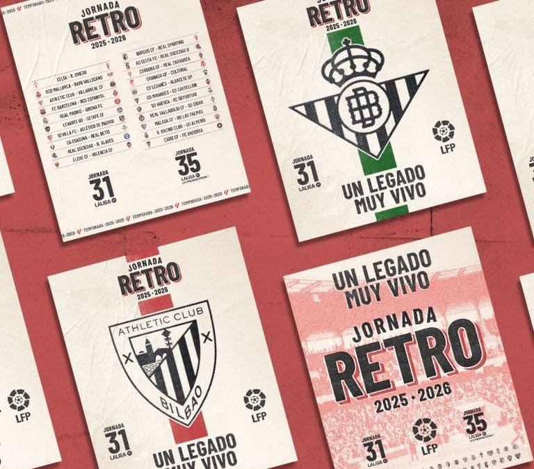 LALIGA lanza por primera vez en su historia una Jornada Retro