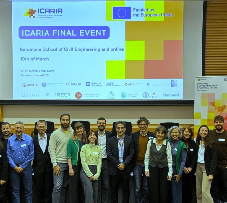 El proyecto Icaria transforma la gestión de futuros riesgos de inundación en la región metropolitana de Barcelona