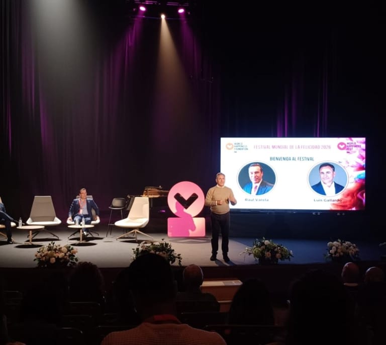 Arranca el Festival Mundial de la Felicidad con líderes empresariales, agentes de cambio y expertos internacionales debatiendo sobre bienestar y competitividad