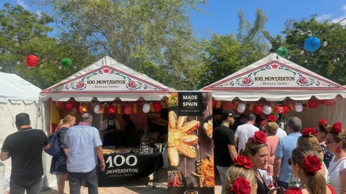 100 Montaditos reivindica el espíritu de la Feria de Abril dentro y fuera de España y lleva su proyección internacional hasta Miami