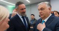 Abascal critica a Sánchez y al PP desde Hungría junto al "gran líder" Orbán