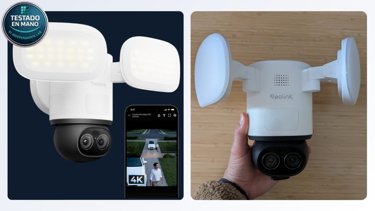 [Testado en mano] Análisis Reolink TrackFlex: Vigilancia exterior 4K con doble lente y foco
