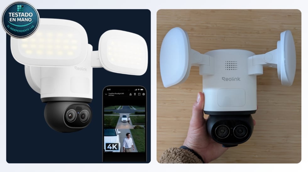 [Testado en mano] Análisis Reolink TrackFlex: Vigilancia exterior 4K con doble lente y foco