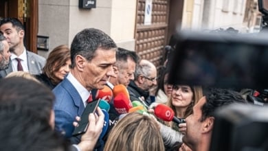 Sánchez presume del apoyo de Macron, Von der Leyen y Costa