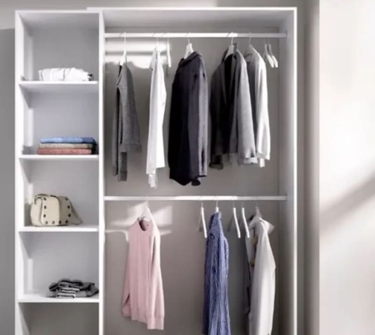 ¿Necesitas organizar tu armario? Este es el vestidor modulable que necesitas en casa