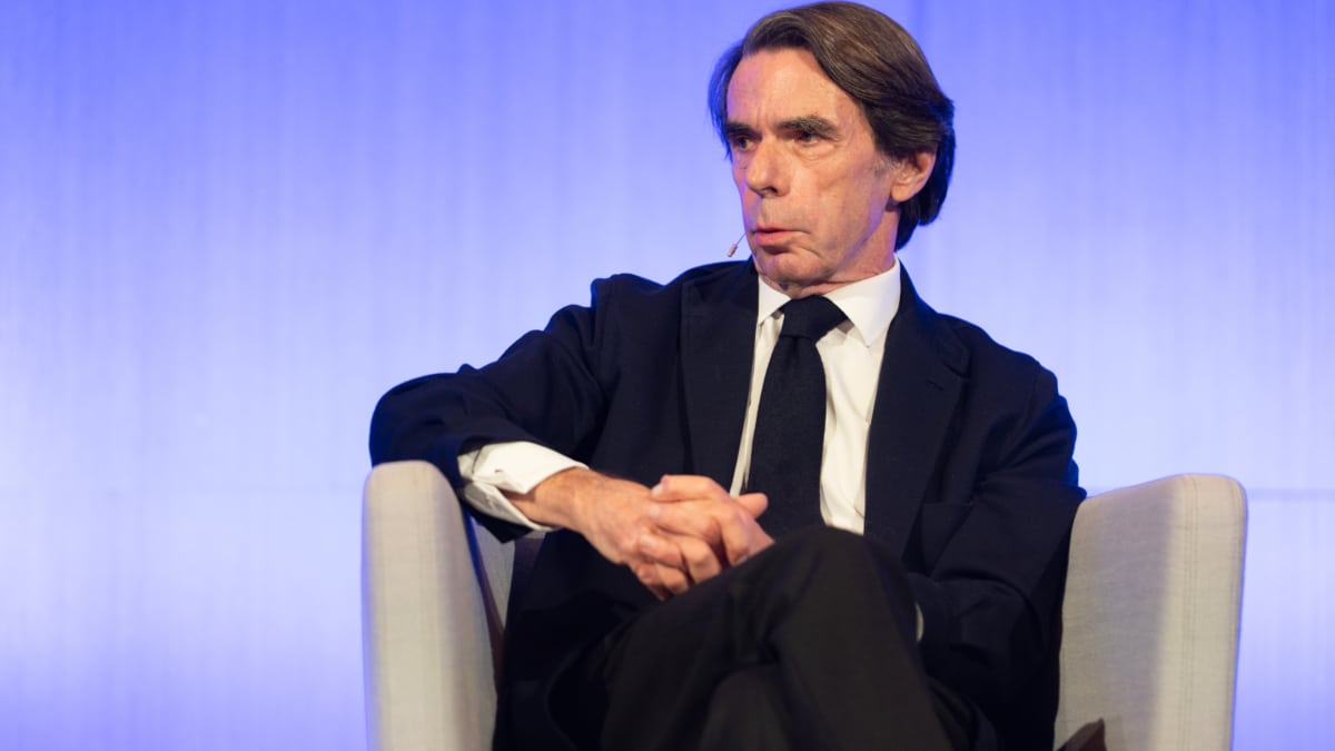 José María Aznar en la presentación del libro de Jaime Mayor Oreja