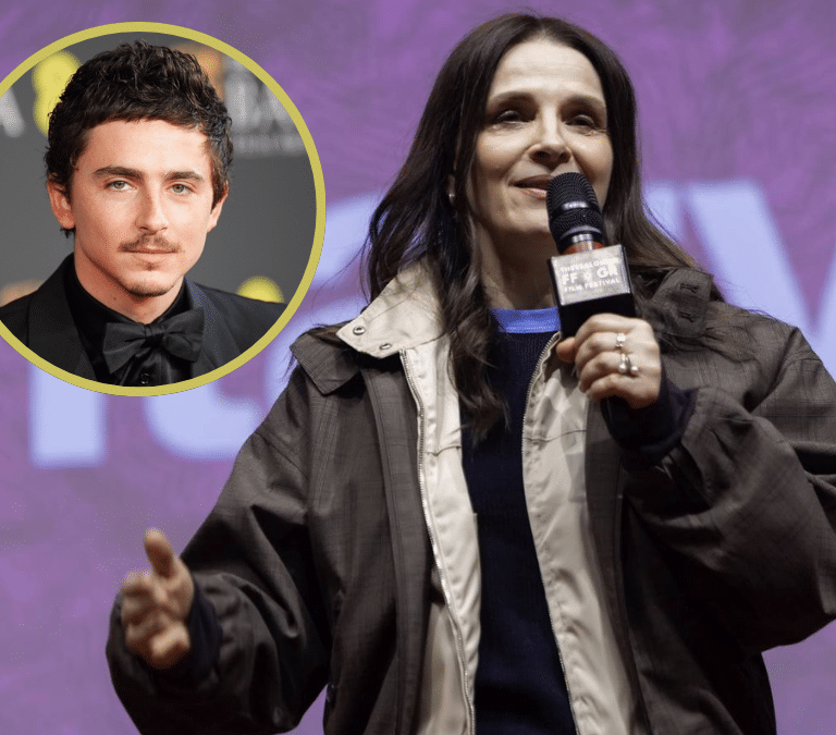 "Pensaba que el cine también era un arte moribundo": Juliette Binoche se suma al chorreo contra Timothée Chalamet en plena carrera por el Oscar
