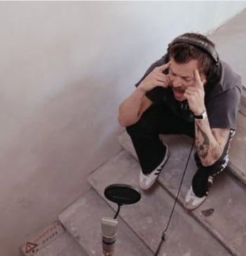 Harry Styles en su última foto de Instagram