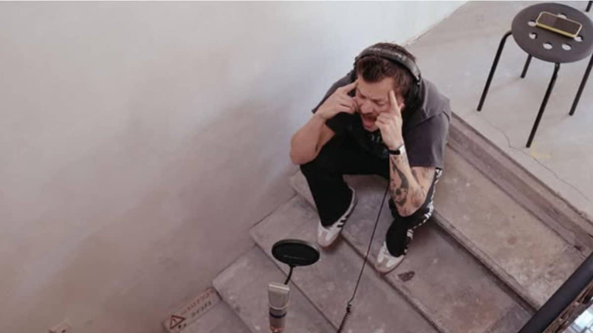 Harry Styles en su última foto de Instagram