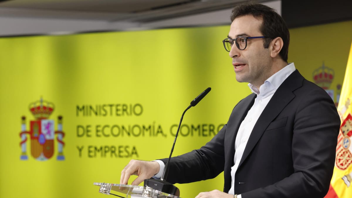 El ministro de Economía, Comercio y Empresa, Carlos Cuerpo.