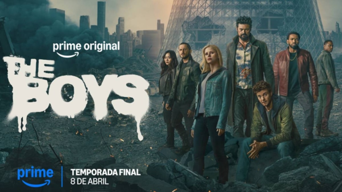 Cartel temporada final de The Boys