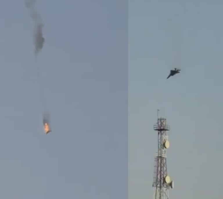 VÍDEO | Tres cazas estadounidenses se estrellan en Kuwait por "fuego amigo"