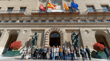 Aragón se moviliza contra el último crimen machista en Zaragoza