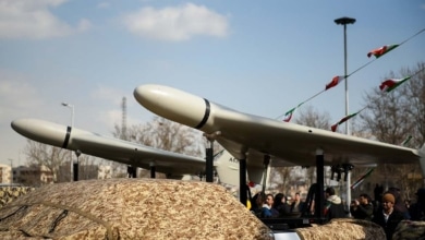 Los drones Shahed 136 iraníes de precisión "casi asombrosa" que "pueden ser fabricados con facilidad por cualquier aficionado al bricolaje"