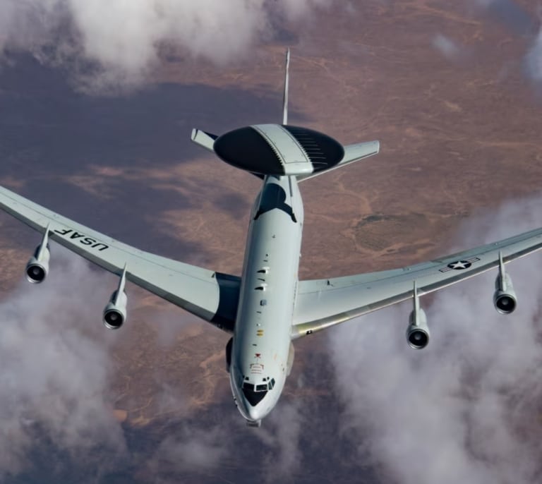 E-3 Sentry: 'el centinela' del aire de Estados Unidos de 335 millones derribado por Irán
