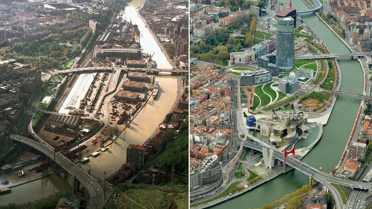 Del pasado industrial al ocio y el pádel surf