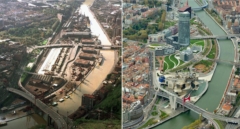 Del acero y los buques, al padel surf y los veleros en la Ría: Bilbao entierra su pasado industrial