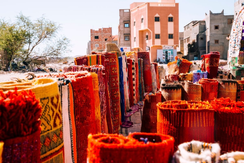 Puesto bazar Marruecos