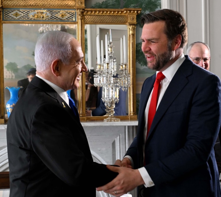 El vicepresidente JD Vance telefonea a Netanyahu para abordar un acuerdo que ponga fin a la guerra con Irán