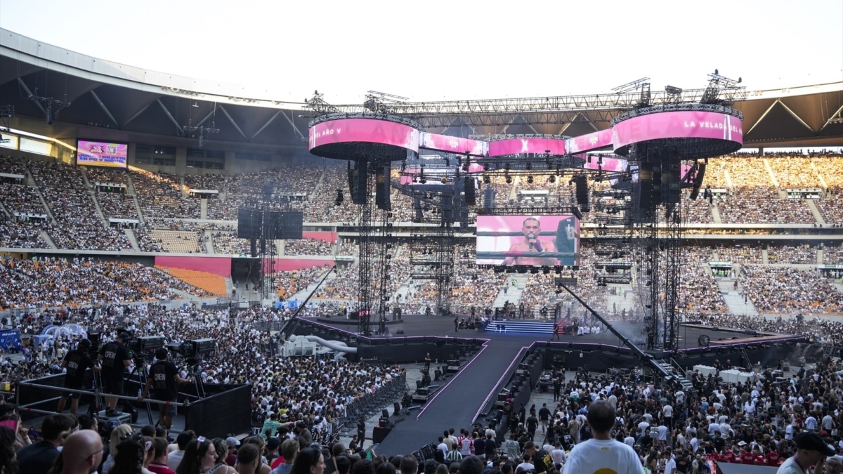 Vista general de la Velada del Año V, en Sevilla