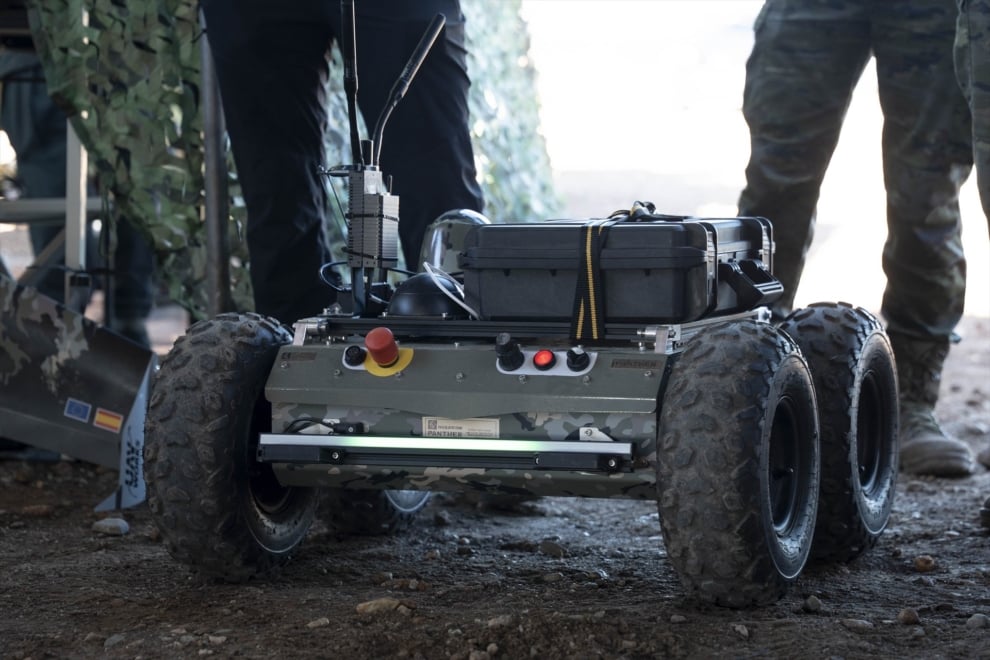 Robot del Ejército de Tierra.